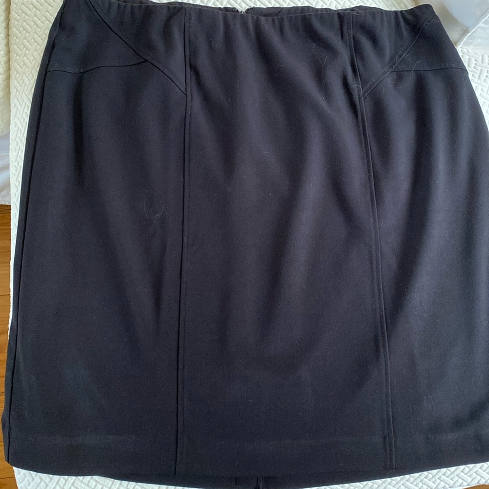 Black A-Line Skirt